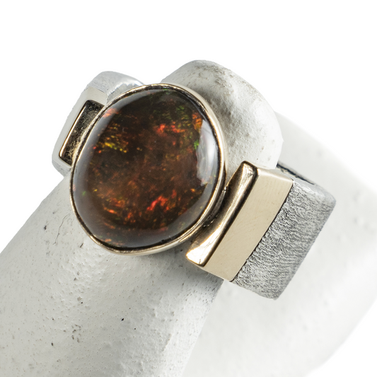 Fire Opal Ring