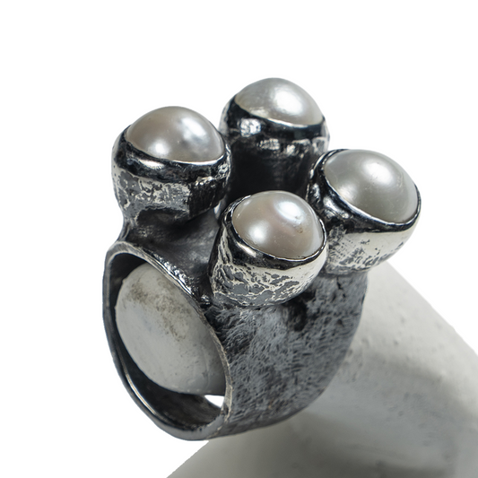 Four Pearl Ring