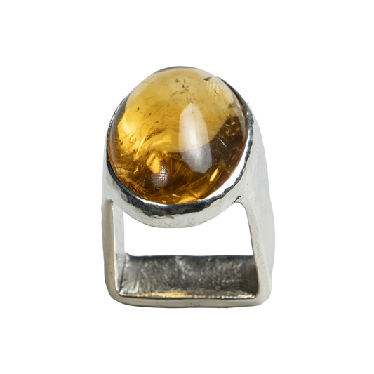 Square Silver Ring