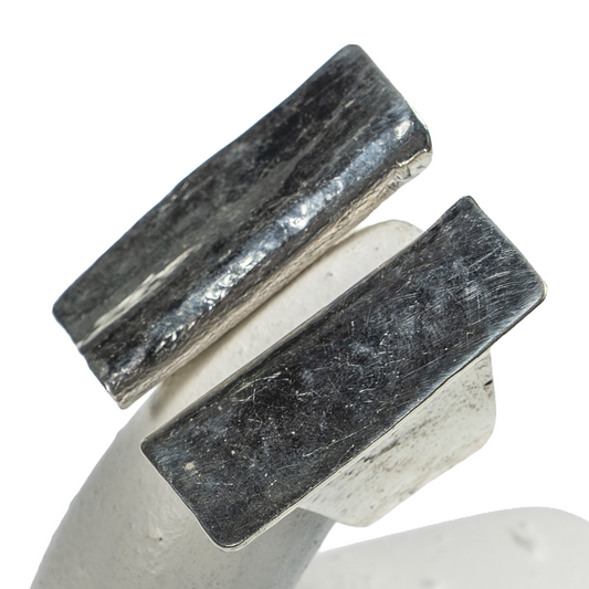 Folder Silver Sheet Ring