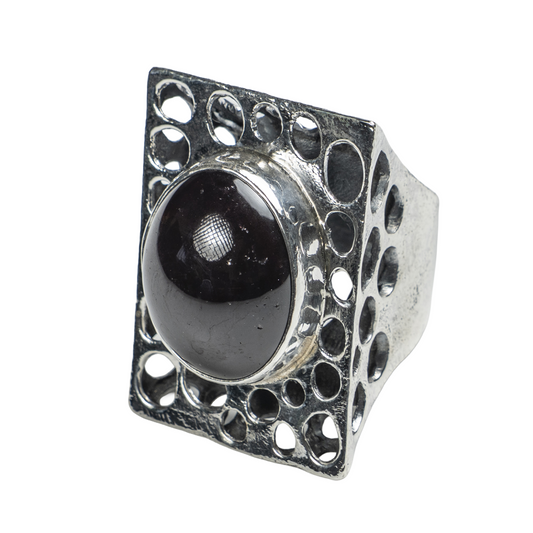 Brown Star Sapphire Ring