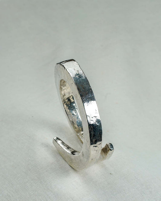 Silver Washer Cuff
