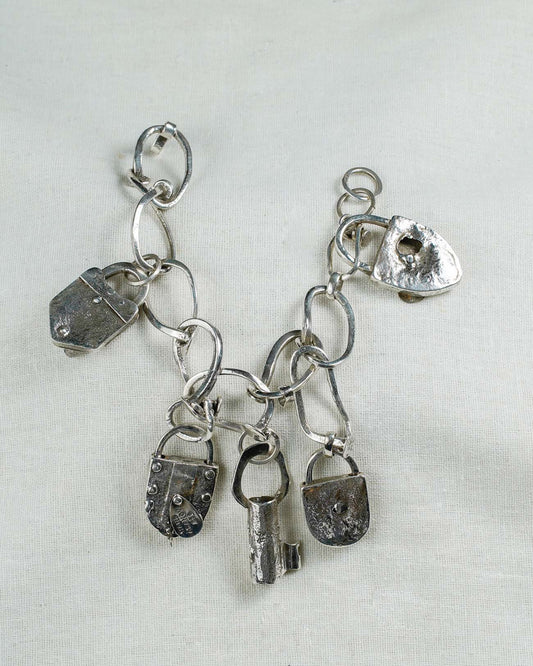Nails, Keys, & Padlocks Bracelet