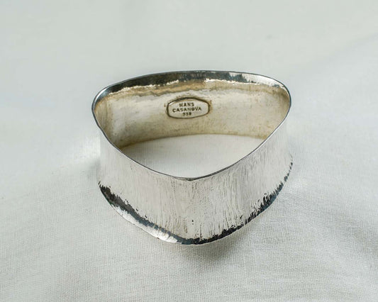 Silver Triangular Bracelet