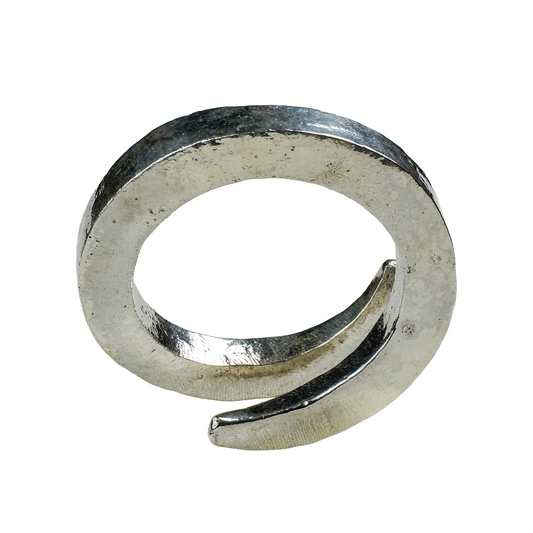 Silver Washer Cuff