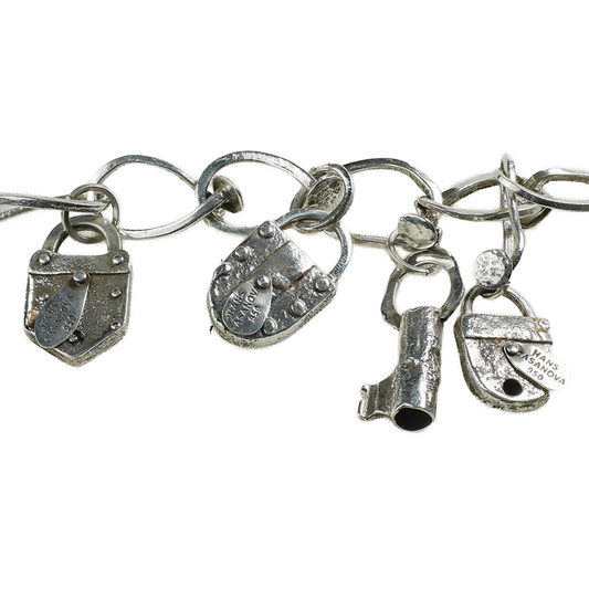 Nails, Keys, & Padlocks Bracelet