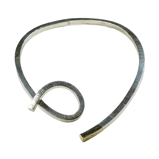 Curved Tube Necklace