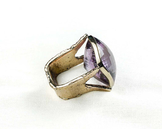 Indian Amethyst Ring