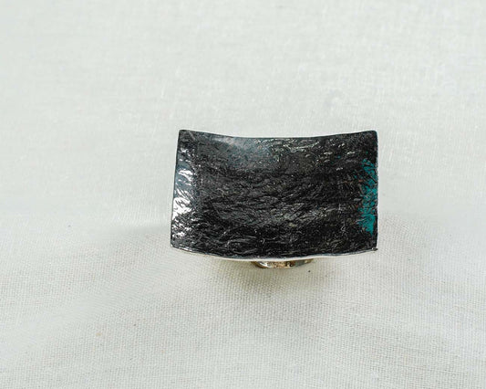 Flat Silver Ring