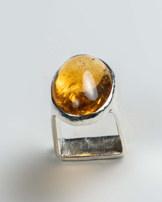 Square Silver Ring