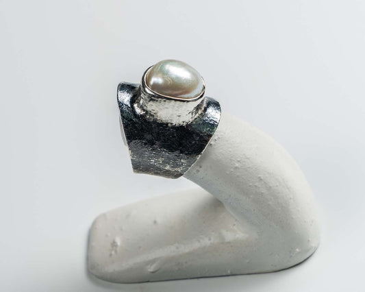White Pearl Ring