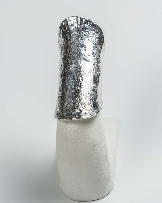 Textured Tube Ring