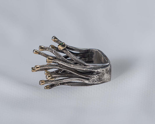 Emerald & Diamond Ring